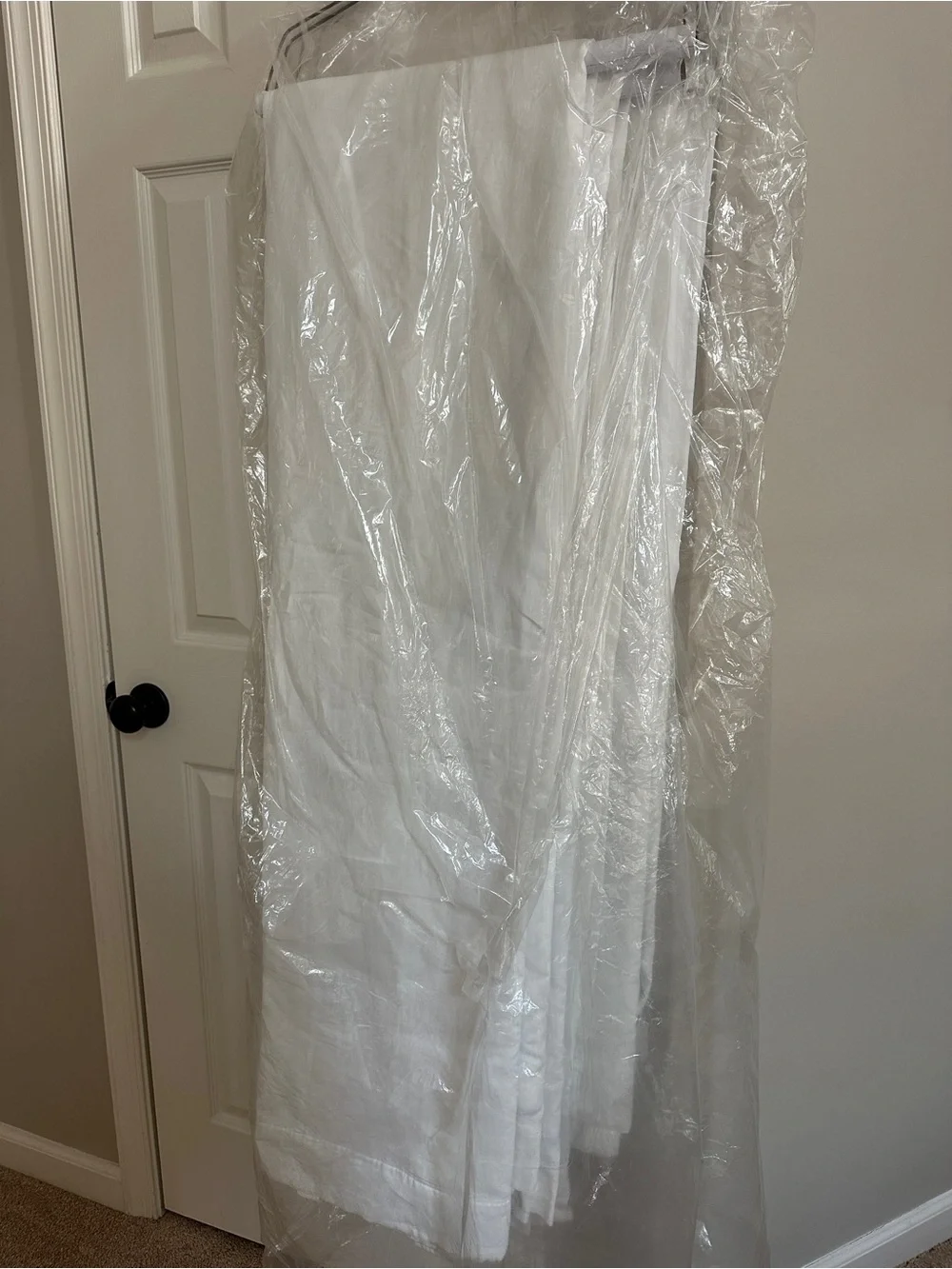 Pottery Barn Linen Blackout Curtains (4 Panels)